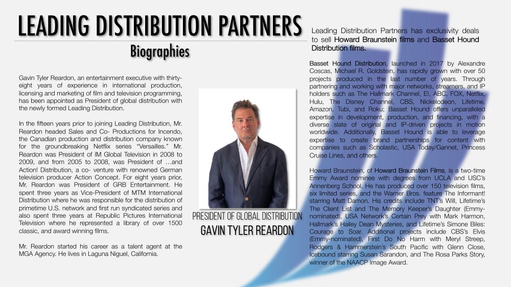Leading Distribution Partners Deck